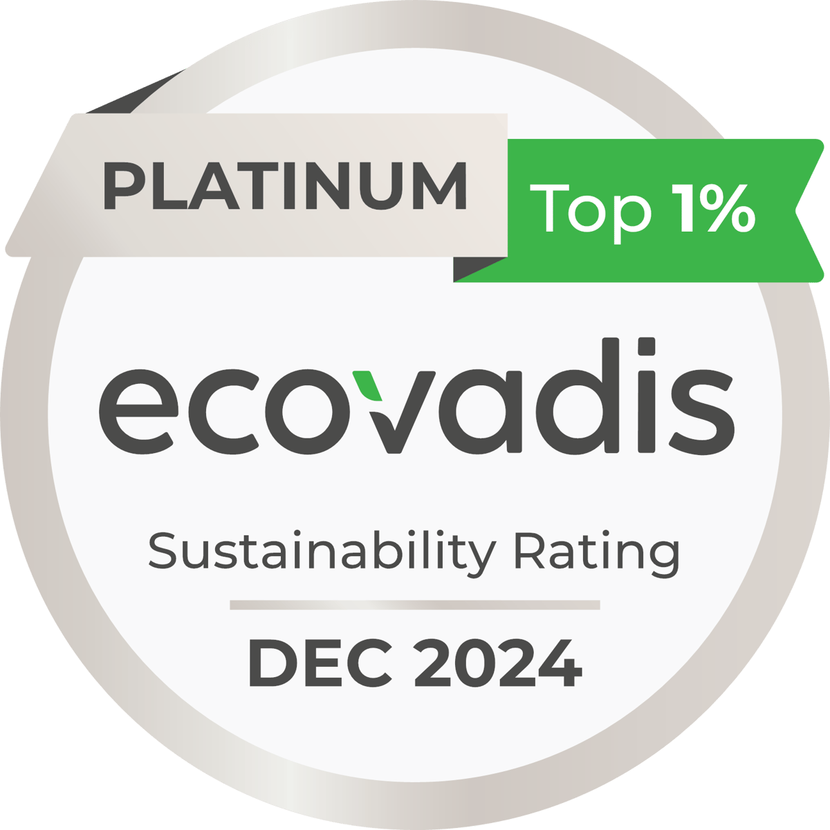 Ecovadis medal